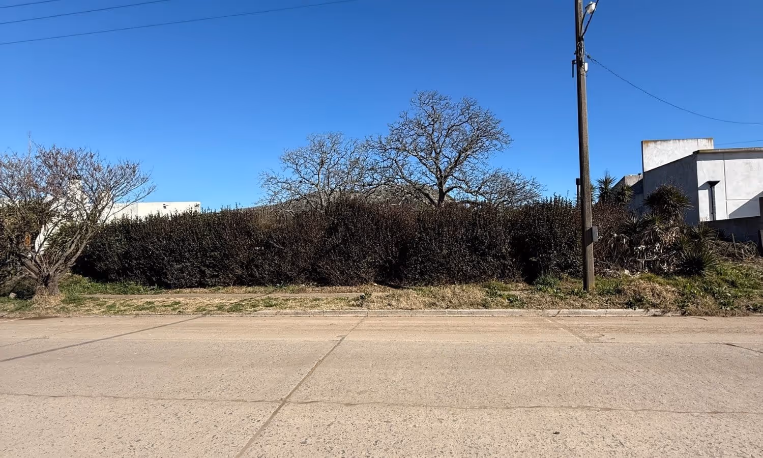 Frente de lote en venta en Balcarce